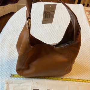 Micheal Kors Leather Shoulder Bag, Brown NWT